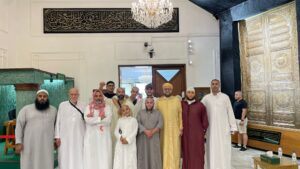 Séance de préparation à la mosquée